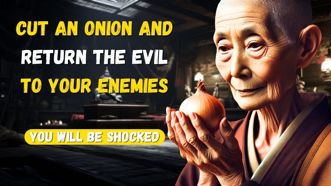 PROVEN✅ Cut an ONION and Return the EVIL to your ENEMIES Buddhist Teachings