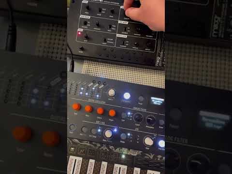 moog werkstatt-01 + arturia microfreak + meris ottobit jr.