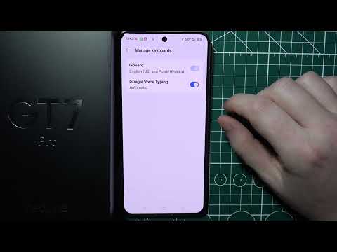 Realme GT 7 Pro - How to Change Keyboard Language