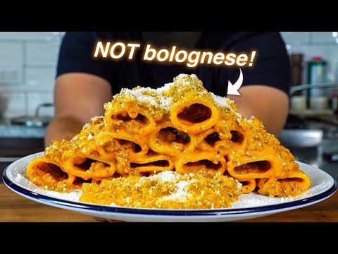 Sausage and Pepper "Bolognese", An Italian American Ragu