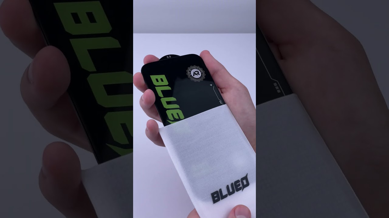 Защитное 2.5D стекло Blueo AR Anti-Reflective HD для Apple iPhone 17 / 17 Pro / 16 Pro (6.3")