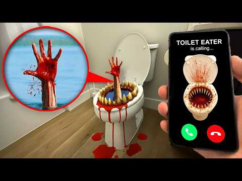 HAND SEA MONSTER COMING OUT OF TOILET IN REAL LIFE!! (ON CAMERA)