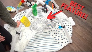 The BEST (and UNIQUE) Features on this Sassy Play Gym Review FINAL