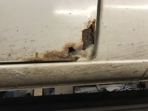 How to Repair a Rusty car Door