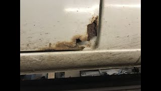 How to Repair a Rusty car Door