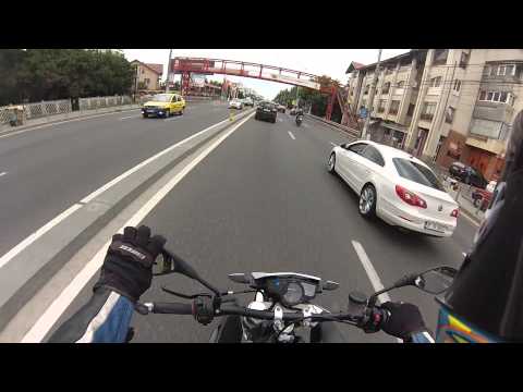 Test drive husqvarna 900 nuda  and bmw r1200gs