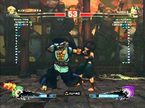 SSF4 AE ver 2012 illmatic1984（gouken）vs mi chan0406（ibuki）