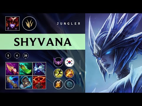 Shyvana Jungle vs Dr. Mundo - KR Master Patch 25.22