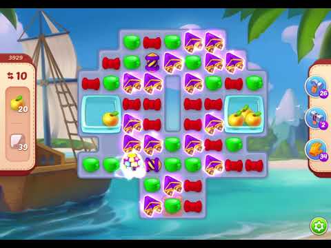 HomeScapes Level 3929 no boosters (16 moves)