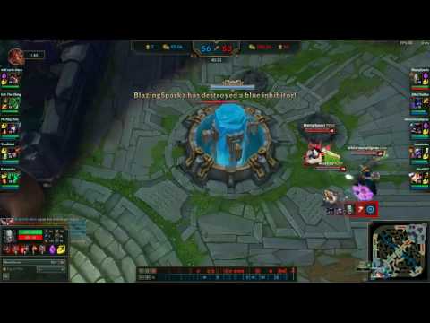 ULTIMATE 5 MAN BACKDOOR - EXTREME LOL OUTPLAYS!!!!