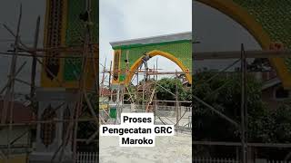 Download lagu Proses Pengecatan Gapura Mesjid Al Huda mp3