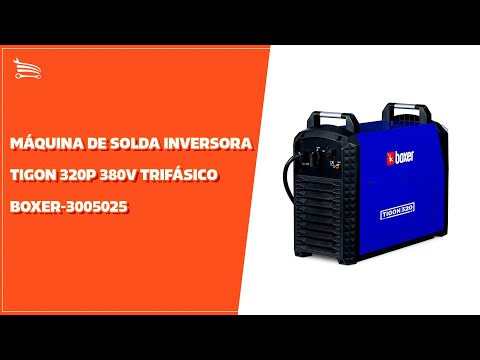 Máquina de Solda Inversora TIGON 320P 380V Trifásico - Video