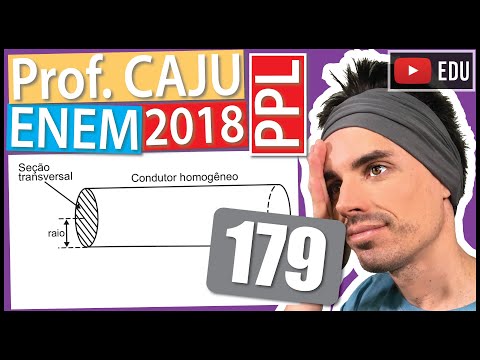 [ENEM 2018 PPL] 179 📓 INTERPRETAÇÃO DE GRÁFICOS A resistência elétrica R de um condutor homogêneo
