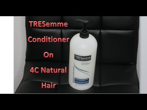 TRESemme Moisture Rich Conditioner On 4C Natural Hair...