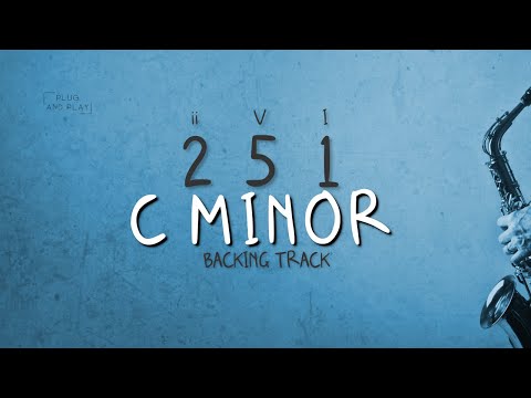 2 5 1 Smooth Jazz C Minor Backing Track