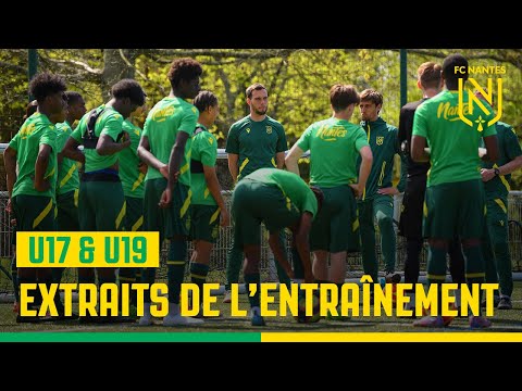 U17 & U19 : Séance d'entraînement collective pour la formation Nantaise