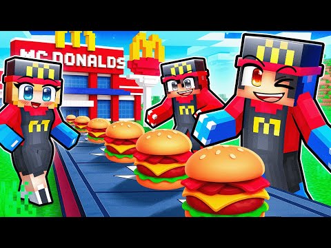 We Opened Our Own McDonalds in Minecraft!