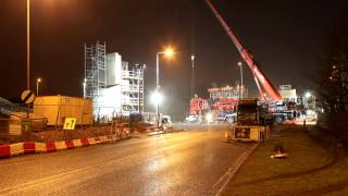 HARDENGREEN ROUNDABOUT BRIDGE - TIME LAPSE MOVIE