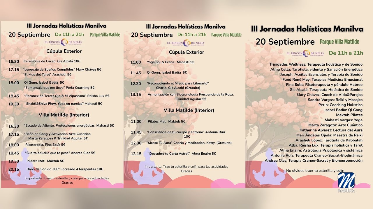 III Jornadas Holísticas Manilva 2025