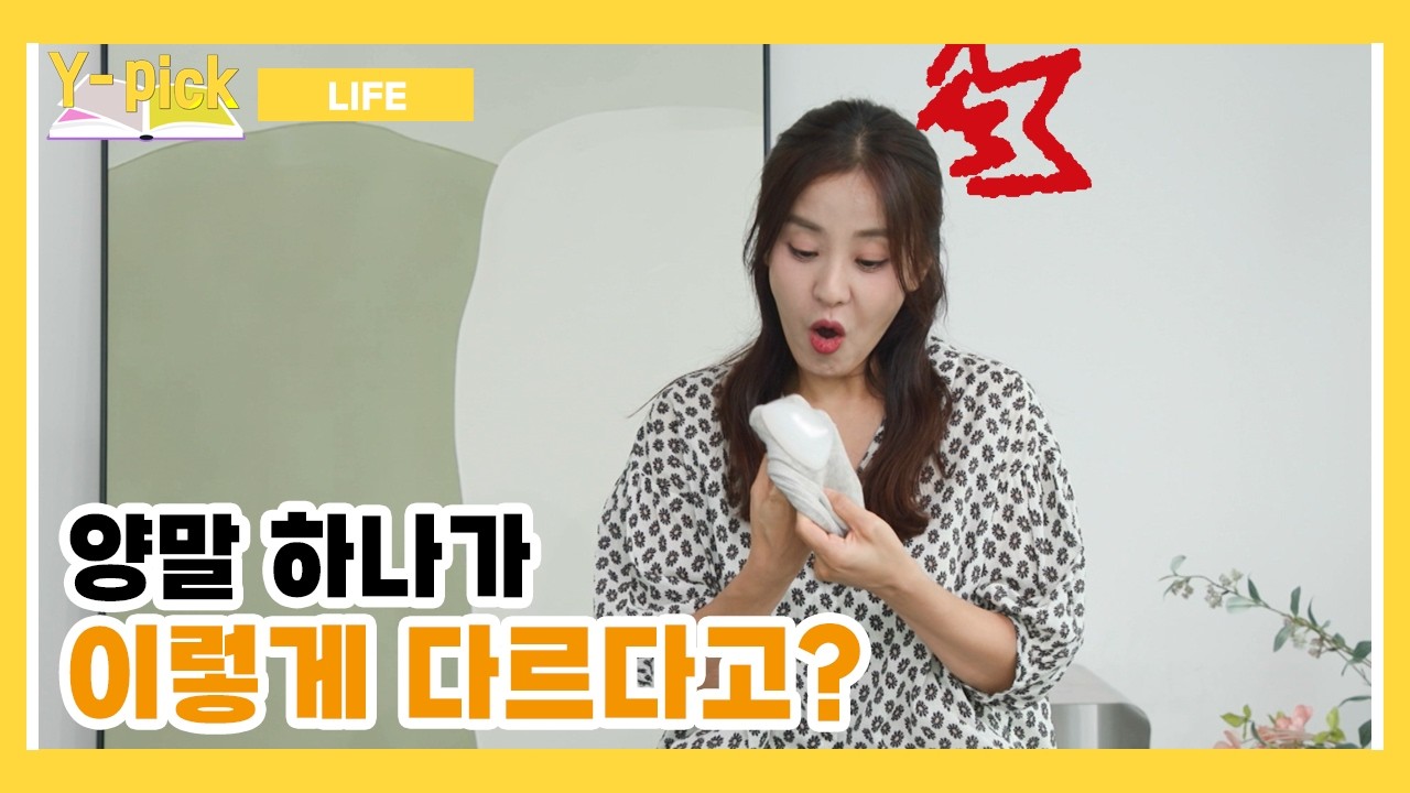 양말 하나가 이렇게 다르다고? | Y-Pick
