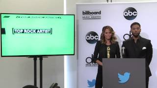 Jussie Smollett Announces Top Rock Artist Finalists - BBMA Nominations 2015