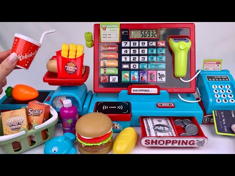[🐰toy asmr🐰] Automatic Cash Register PlaySet ASMR Satisfying with Unboxing No Talking | Review Toys