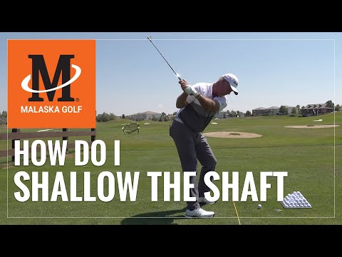 Malaska Golf // FULL SWING - How Do I Shallow the Shaft