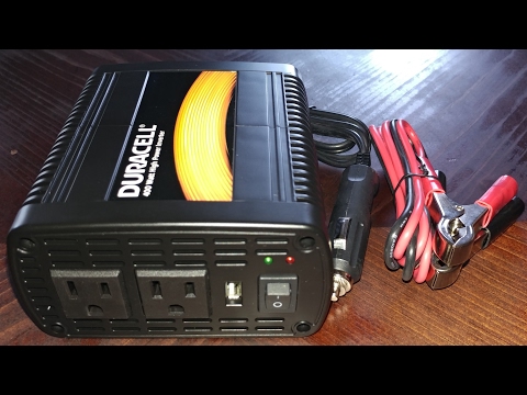 DURACELL HIGH POWER INVERTER 400 WATTS PART# DRINV400 Ep.1