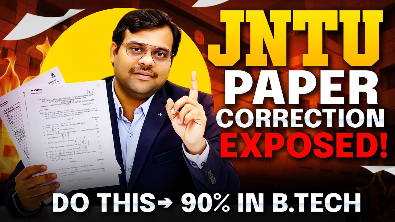 JNTU Paper Correction and Presentation secrets | JNTUK | JNTUH | Exam Pattern | Updates | JNTU Exams