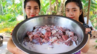 Yummy cooking curry beef with coconut recipe – Natural Life TV
