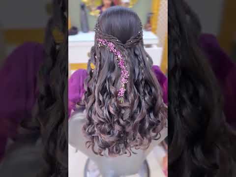 New Bridal Makeup & Hairstyle Look 2023 #reels #Shorts #instagram #Bride #mua #makeup #hairstyle