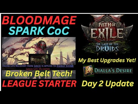 [PoE2 0.4] Bloodmage Spark CoC – Update Day 2