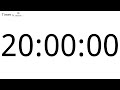 20 Hour Countup Timer