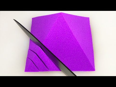 Very Satisfying Video Compilation 83 Kinetic Sand Cutting ASMR Video