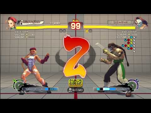 VaD ErDem [Cammy] vs VaD Solidjin [Vega] SSF4 AE Endless
