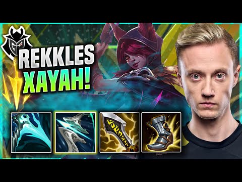 REKKLES CHILLING WITH XAYAH! - G2 Rekkles Plays Xayah ADC vs Aphelios! | Patch 11.15
