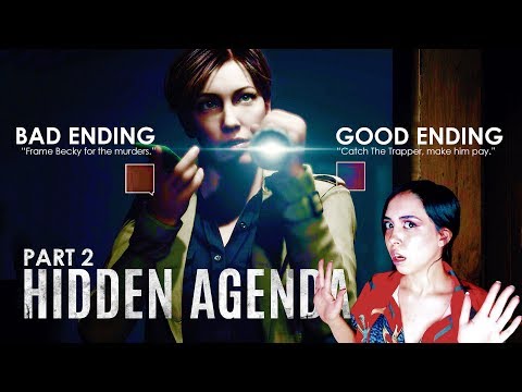 The Trap | Hidden Agenda | Playthrough Part 2 (Bad & Good Ending)