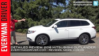2016 Mitsubishi Outlander Review on Everyman Driver