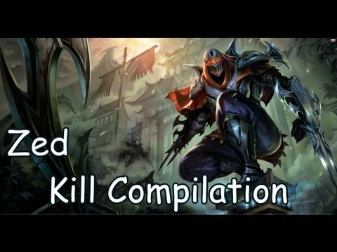 League of Legends - Zed Kill Compilation #5