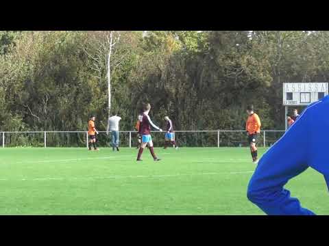 5 sept 2020 SV Overbos JO 19-1 - VV De Meern Jo19-1 beker 0-6 Mooie redding Wesley