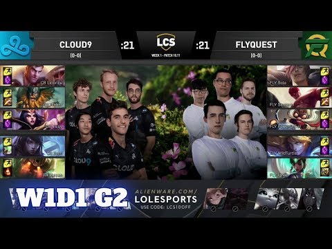 Cloud 9 vs FlyQuest | Week 1 Day 1 S10 LCS Summer 2020 | C9 vs FLY W1D1