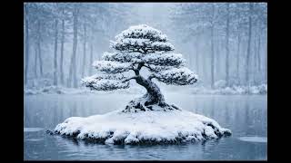 Winter Zen: Minimalist Bonsai Meditation for Inner Peace and Deep Focus