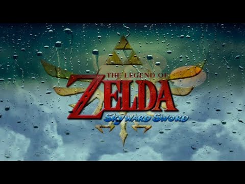 Relaxing The Legend of Zelda: Skyward Sword Music & Rainstorm Sounds
