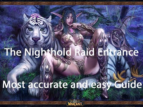 The Nighthold Entrance and location in BFA (easy and accurate)