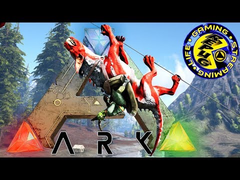 Ark: Survival Evolved Primal Olympus HANGING OUT WITH A ALPHA RAVAGER TAME! [RePuG Modded Ark 5]