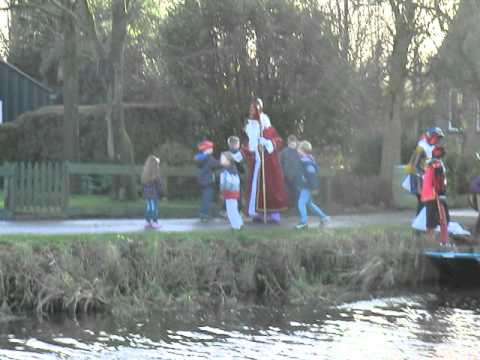 Aankomst Sinterklaas Boerakker deel 2