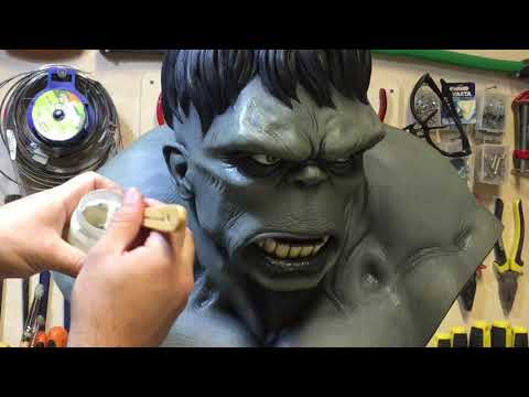 HULK sculpture... Imovie video sculpt - Giacomo Muraglia Sculptor