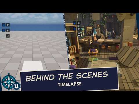 Unreal Engine Game Castle Game- Dev Log 02 - Timelapse