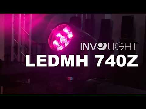 Обзор световой головы Involight LEDMH740Z