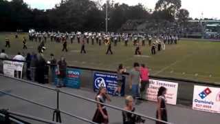 preview picture of video 'WCHS Warriors Marching Band 2014 09 19 - Entire Performance'